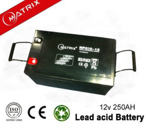 12v 250ah agm deep cycle battery for telecom device