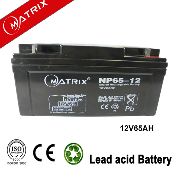 12v 65ah deep cycle battery Manufucturer In China