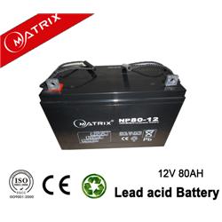 12v 80ah Sealed Lead Acid Battery For Alarm Monitoring