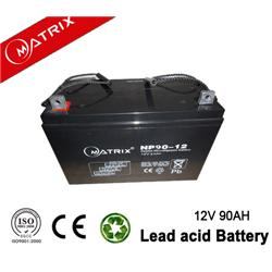 China safety vrla 12v 90AH UPS standy battery