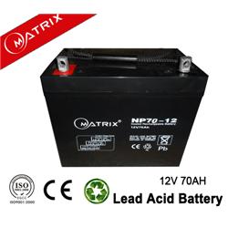 High Quality 70ah UPS Battery 12v With AGM Separater