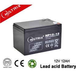 Lead Acid Storage Battery 12V 12AH Low Self Discharge