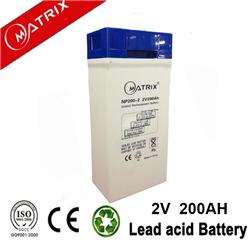 Maintenance-free 2v 200ah gel lead acid storage Battery Price